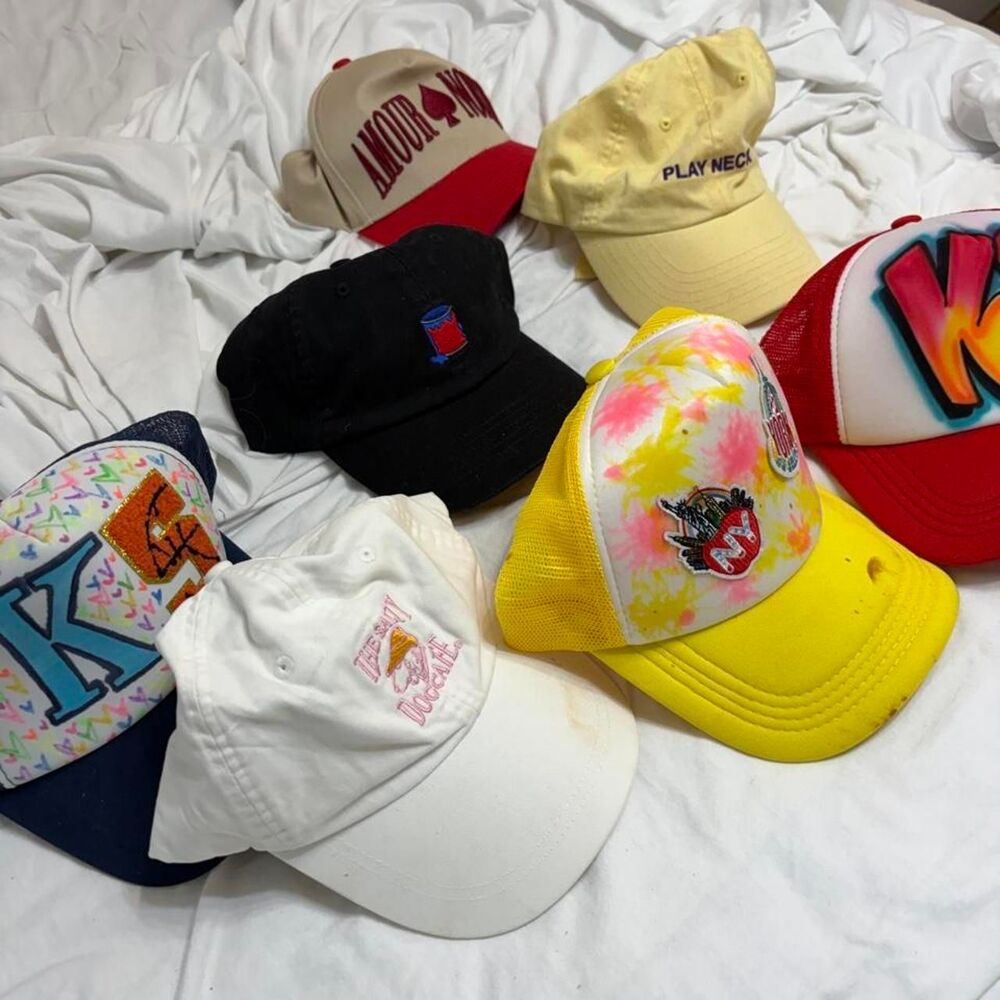 LSU K5 SALTY DOG New York Hat Lot Baseball Caps Graffiti Trucker Bundle Set